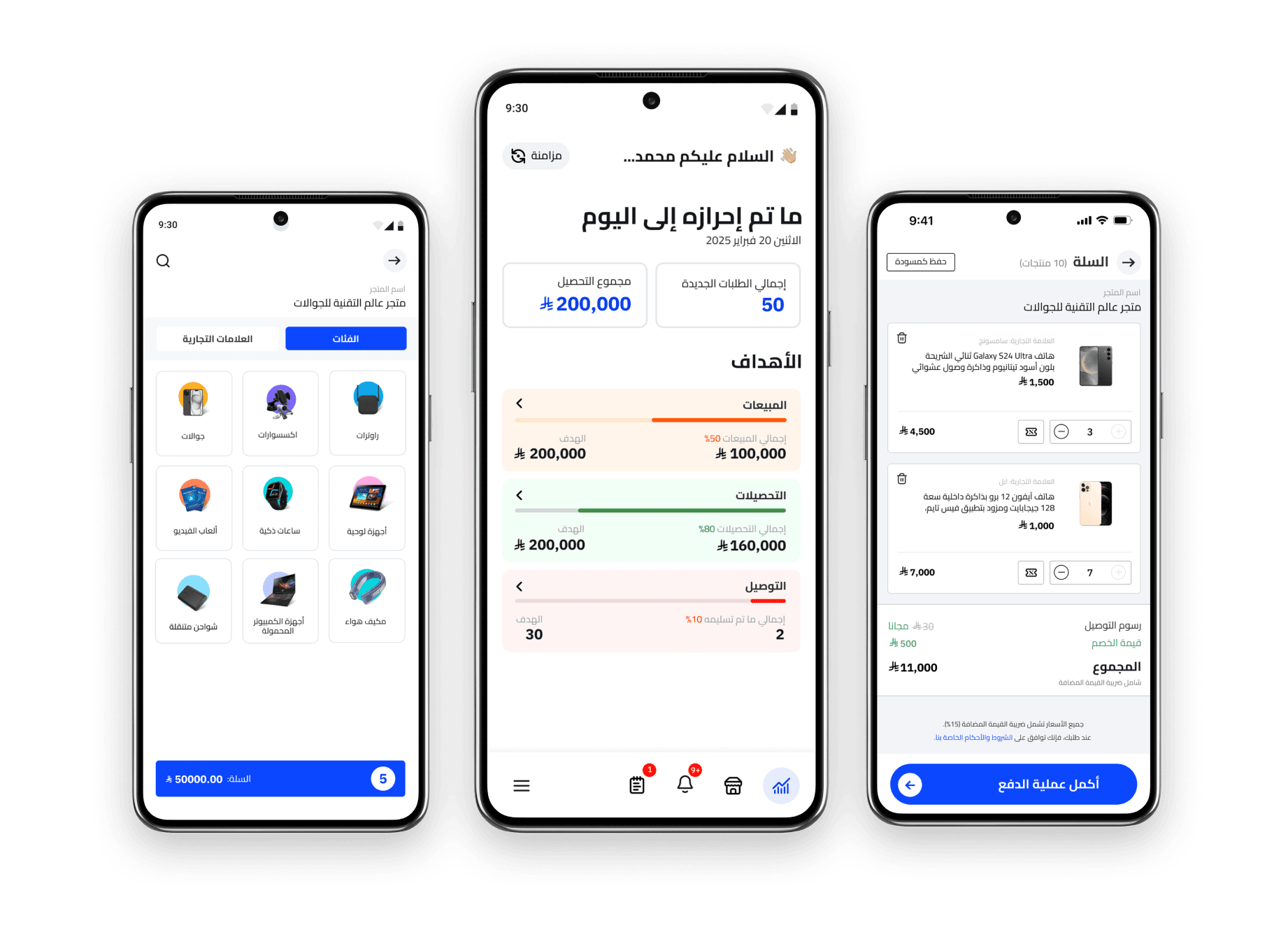Mobile screens